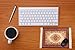 Beautiful Rug Mousepad, Office Decor Desktop Oriental Rug, Computer Mouse Pad, Persian Desk Rug Coaster Mouse Pad