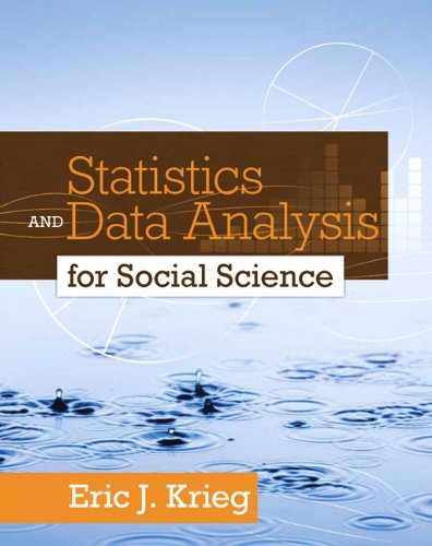 Statistics and Data Analysis for Social Science
