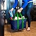 CleverMade SnapBasket XL (40 Liter), Royal Blue/Grey