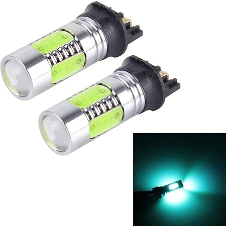 Amazon Led車のフォグランプ 5個のcobのled付き2 Pcs Pw24w 7 5w車フォグランプ Dc 12v アイスブルーライト 車のフォグランプ フォグランプ Color Color1 フォグランプ 車 バイク