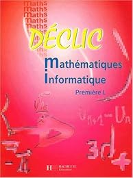 Mathématiques, informatique, première L