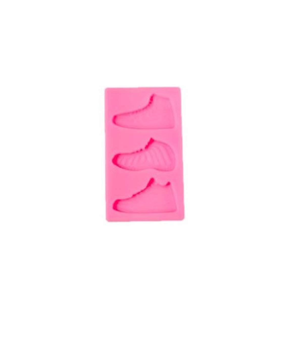 Accessoires De Decoration Ustensiles A Patisserie Napravi Rs Nayohoh Moule A Gateau En Silicone En Forme De Chaussures De Baskets Rose