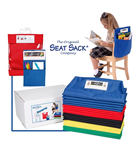 Seat Sack 14199 14 inch Classroom Pack-Multi Color