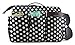 Periea Handbag Organizer - 15 Color Options (Black with White Polka Dots)