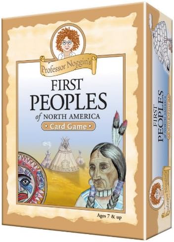 Educational Trivia Card Game - Professor Noggin's First Peoples of North America