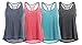 Garment Washed Vintage Cool Loose Fit Tank Top Women and Juniors: Cute Workout Summer Black M