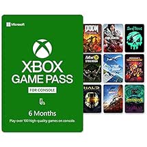 Xbox Game Pass for Console: 6 Month Membership [Digital Code]