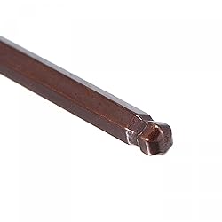 uxcell 2.5mm Ball End Hex Key Wrench, L Shaped Long