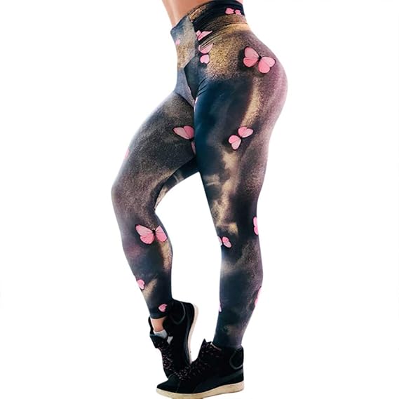 Amazon.com: Seaintheson Womens Yoga Pants,Power Flex ...