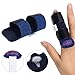 ZJchao Finger Splint, Finger Splints Straightening Brace Adjustable Fixing Belt with Built-in aluminium support for Finger Tendon Release Pain Relief