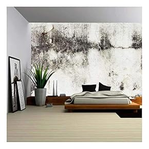 The Background from High Detailed Fragment Stone Wall - Removable Wall Mural | Self-Adhesive Large Wallpaper - 66x96 inches