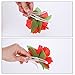 BBTO 24 Pieces Flower Hair Clips Multicolor Hawaiian Hibiscus Flower Hair Accessories for Girls Women Beach Wedding Party Supplies