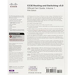 CCIE Routing and Switching v5.0 Official Cert Guide, Volume 1 (5th Edition)