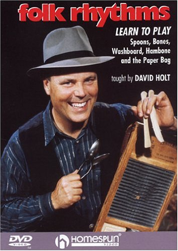 DVD-Folk Rhythms-Learn To Play Spoons,Bones,Was... B0002DVBL2 Book Cover