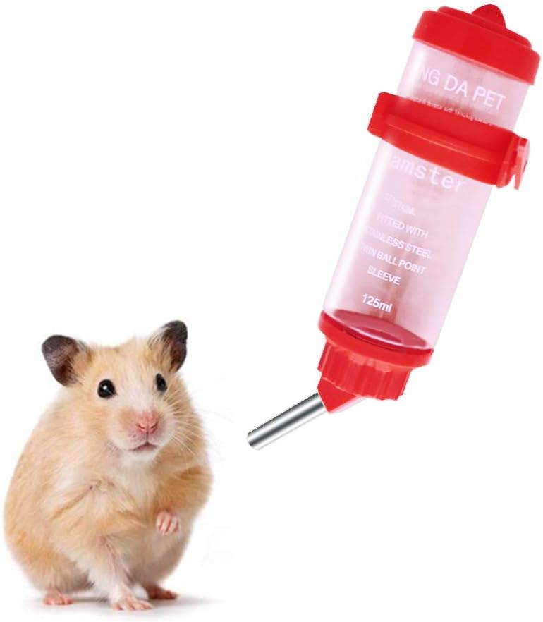 WishLotus Hamster Dispenser Bottle, No Drip Plastic