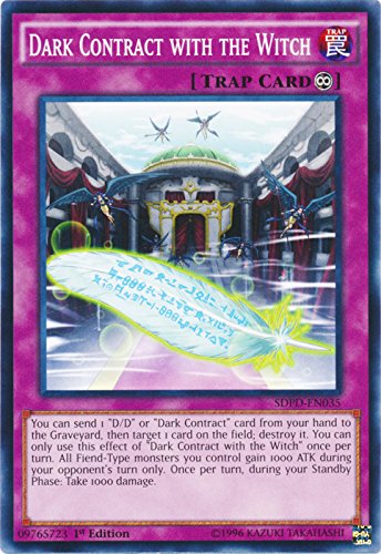 Yu-Gi-Oh - Dark Contract with the Witch - SDPD-EN035 - Common - 1st Edition - Pendulum Domination Structure Deck