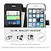 iPhone 8 Plus Case, iPhone 7 Plus Case, SHIELDON Genuine iPhone 7 Plus Leather Case [Card Slots] [Heavy Duty Protection] with Stand Magnetic Closure Flip Cover for iPhone 8 Plus/7 Plus - Black