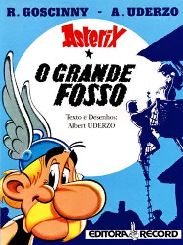 Livro Asterix O Grande Fosso Volume 25