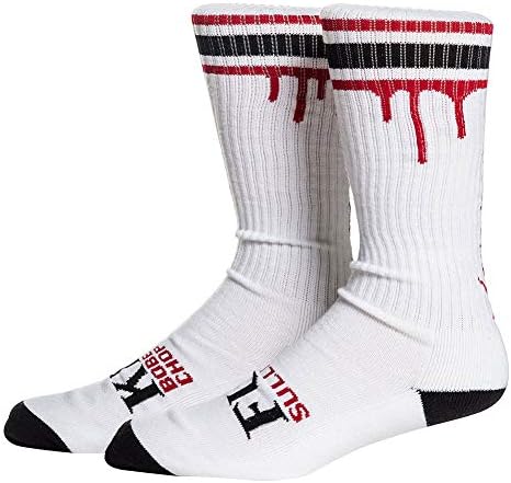 Sullen Art CollectiveSullen Clothing Men's Don't Die Socks White Black Red Pair OSFM