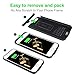 iPhone 6/6S Battery Case,Proker Ultra Slim Extended Portable Charger for iPhone 6/6s with 2500mAh Capacity Juice Pack/Lightning Cable Input Mode(black)