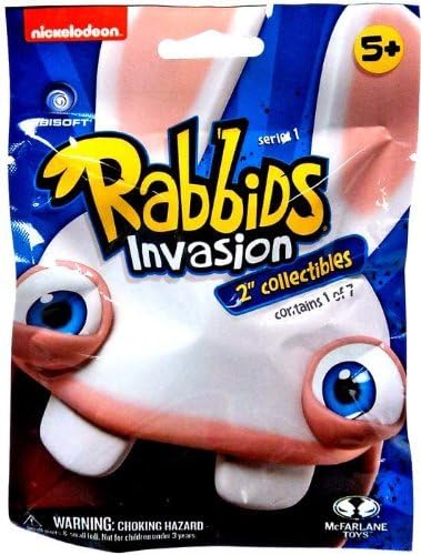 Nickelodeon's Rabbids Invasion 2 Collectibles Series 1 (1 Blind Pack) by Raving Rabbids Invasion