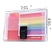 Goblin's Treasures 13 Pockets A6 Rainbow Expanding Folder A6 Mini Index File Folder (A6 File Folder)