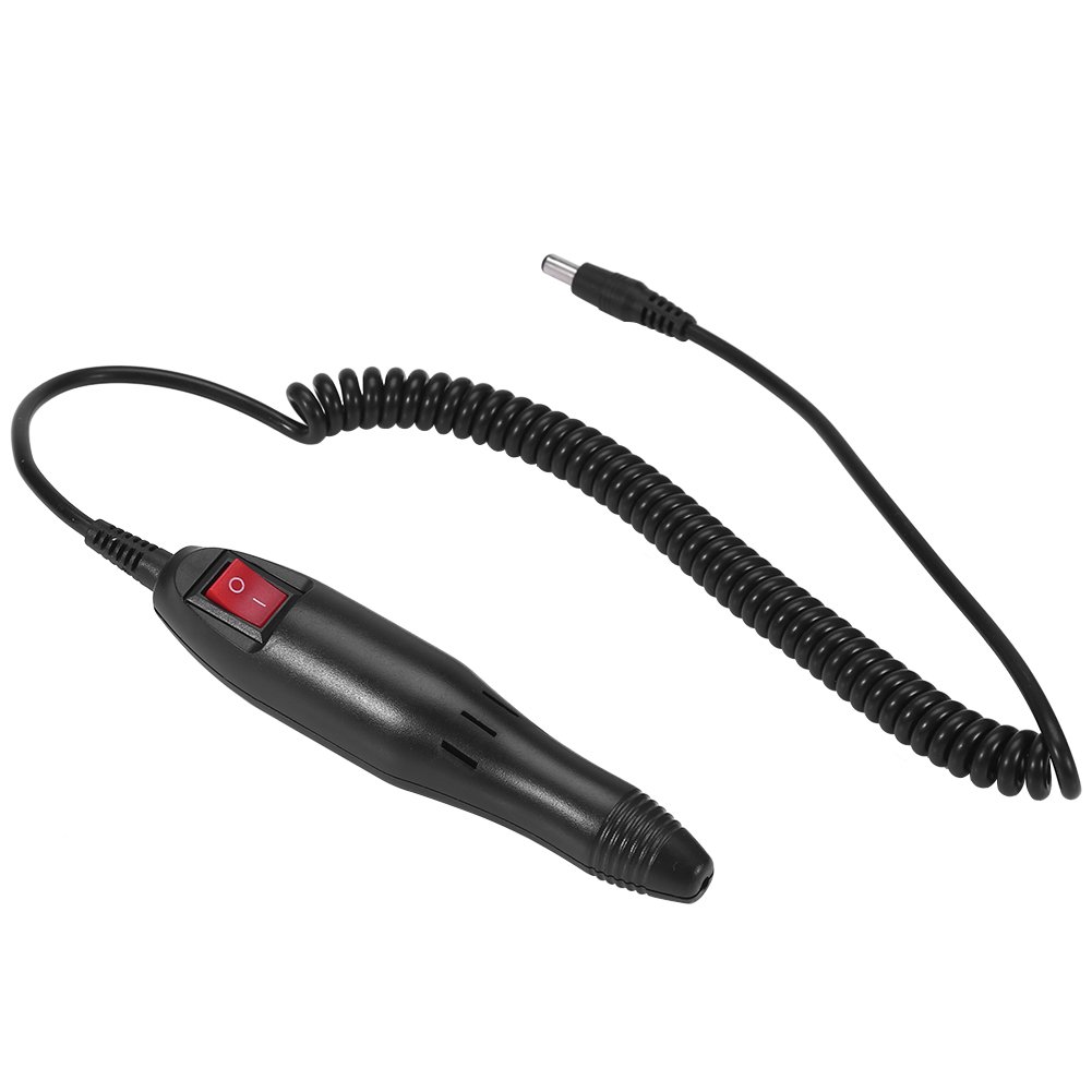 Nail Drill Handle 0‑20000 RPM Forward/Reverse, Quiet Electric Replacement Handpiece with Ergonomic Pen Design for Manicure Pedicure