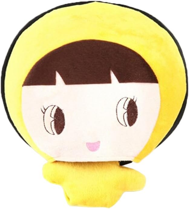 Lovely Warmer USB Mouse Pad Home and Office Use in Winter Cartoon Yellow girl