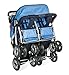 Child Craft Sport Multi-Child Quad Stroller, Regatta Blue