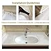 Caulk Strip Self-Adhesive Waterproof Tub Sealing Tape Kitchen Countertop Bathroom Shower Toilet Sink Gas Stove Wall Corner 1-1/2