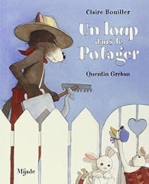 Un  loup dans le potager