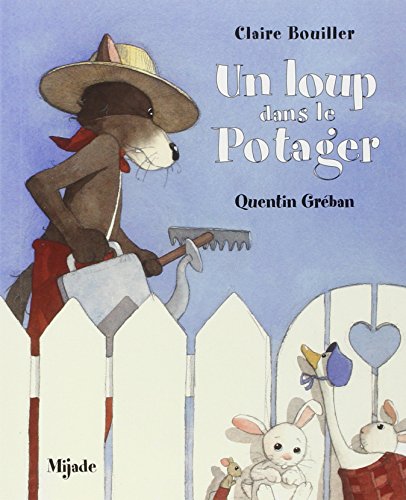 Un  loup dans le potager