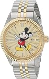 Invicta Men's Disney Limited Edition Quartz Watch with Stainless-Steel Strap, Two Tone, 8 (Model: 22772)
