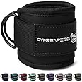 Gymreapers Ankle Straps (Pair) For Cable Machine Kickbacks, Glute Workouts, Lower Body Exercises - Adjustable Leg Straps with