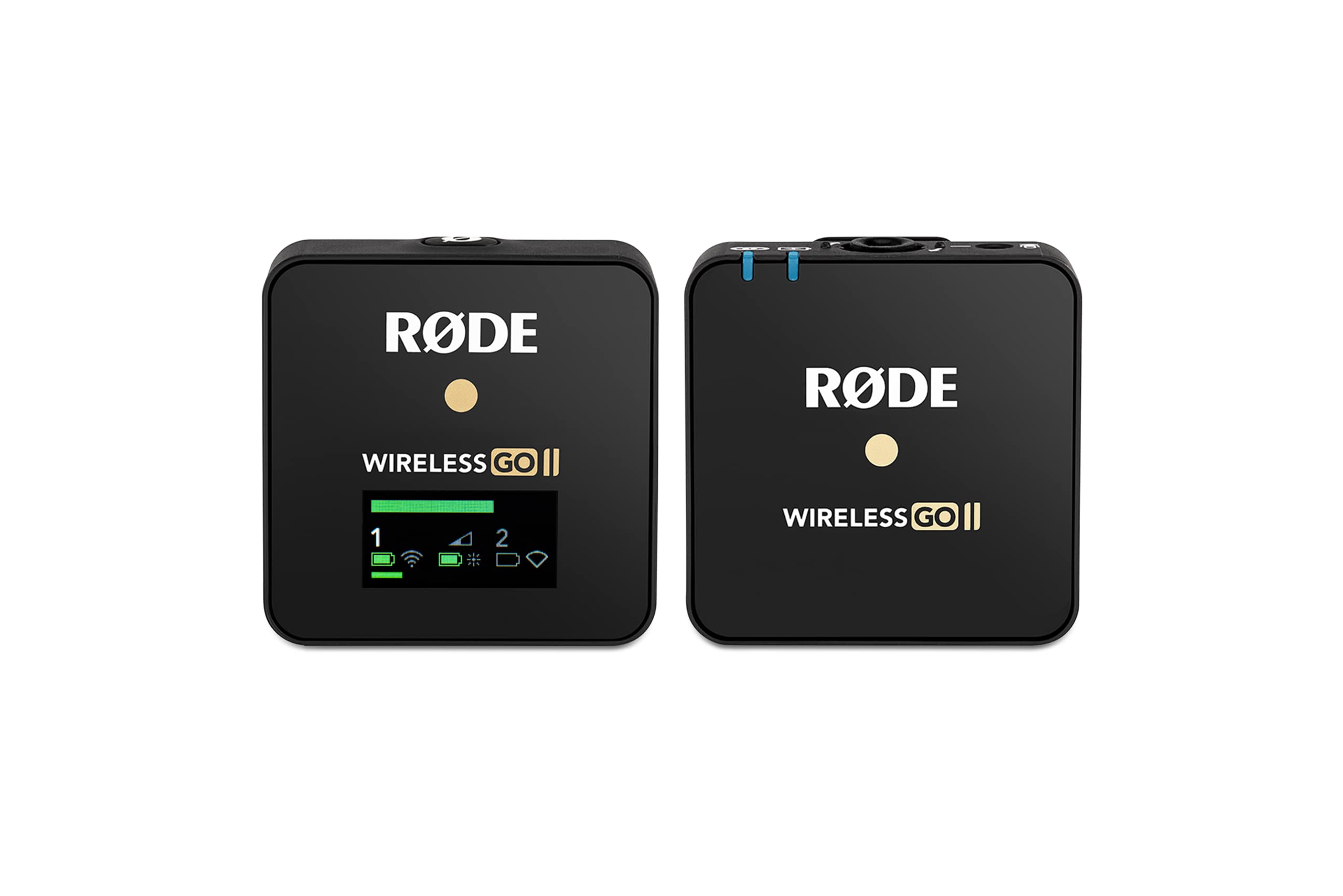 Rode Wireless GO II Single Channel Wireless Microphone System, Black