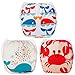 Swim Diapers, Angel Love 3Pcs Pack One Size Fit All Cloth Swimming Diaper, Adjustable, Potty Training Pants, Washable and Reusable (SWD020414)