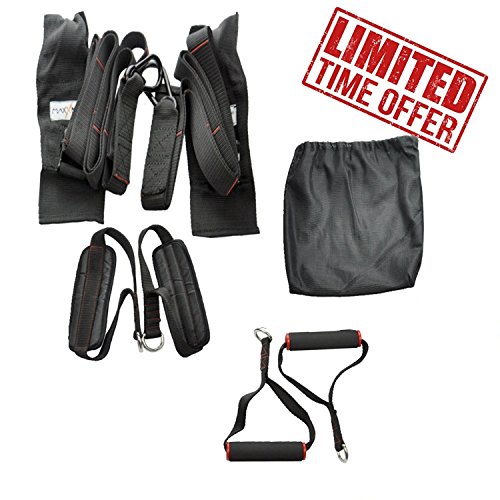 Suspension Trainer with Door Anchors Home Gym Strength Training Start