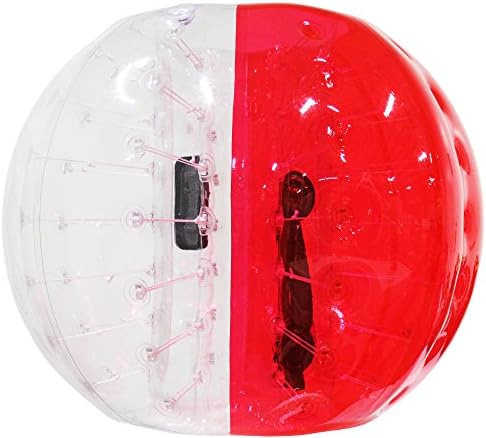 Bubble Knocker Soccer Ball | 1.5M (5ft) Inflatable Human Hamster Zorb Ball | Perfect for Kids Adults Parties Rentals | Carry Bag & Repair Kit Included | Safe / Durable / Easy to Use | Roll Bump Bounce