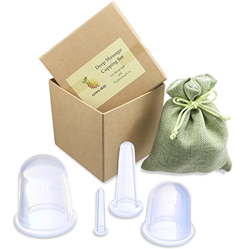 Cupping Massage Gift Set. Chinese Spa Vacuum Therapy for Cellulite, Body, Face and All-over Beauty.