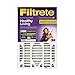 Filtrete 20x25x4 Air Filter, MPR 1550, MERV 12, Healthy Living Ultra Allergen Healthy Living 12-Month Deep-Pleated 4-Inch Air Filters, 4 Filters