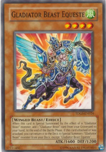 Yu-Gi-Oh! - Gladiator Beast Equeste (TDGS-EN024) - The Duelist Genesis - Unlimited Edition - Common