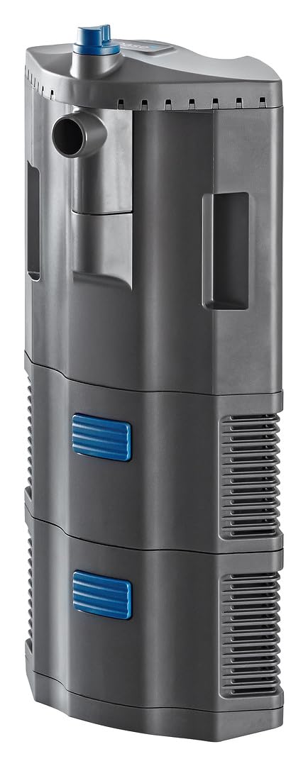 Oase BioPlus 100 - Integrated Internal Aquarium Filter With 3-Step Filtration, Adjustable Diffuser Nozzles, and EasyClean Mechanism - 500 Litre/Hour Pump - For Tanks Up to 100 Litres