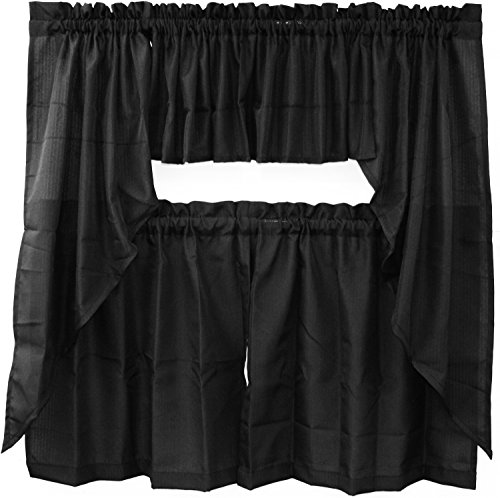 Ribcord 54Wx36L tier pair Black