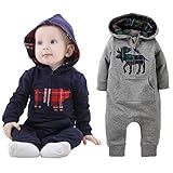 IDGIRL Hooded jumpsuit baby romper