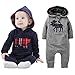 IDGIRL Hooded jumpsuit baby romper