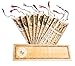 CraftsOfEgypt Egyptian Papyrus Paper Set of 10 Bookmarks Book Marks History Educational Set.