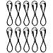 Donner Guitar Pedal Power DC Cable, 60 CM Effect Power Supply Cord - 10 Pack, Male to Male