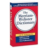 Misc. Supplies MER930 - Merriam Webster Merriam-Webster Paperback Dictionary 11th EditionDictionary Printed Book - English Book