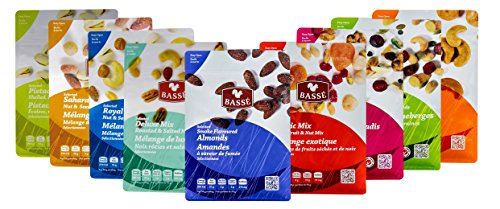 Mega Snack Pack, Over 15lbs of Dried Fruit, Trail Mixes, Nutsterz Spicy Peanuts, and Assorted Basse Nuts - Variety Pack of Superfoods and Healthy Snacks for Good Energy & Nutrition (27 Bags Total)