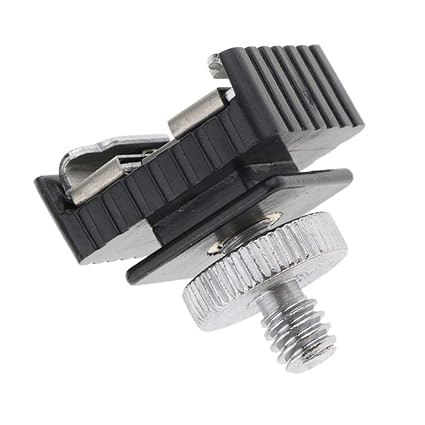 Shiwaki Adaptador De Montaje En Zapata para Flash De Tornillo De 1 ...